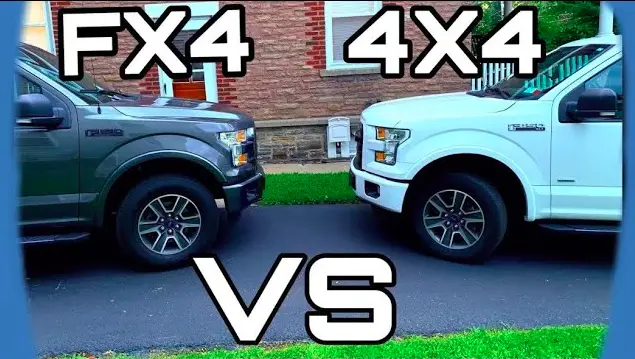 Ford FX4 vs. 4x4