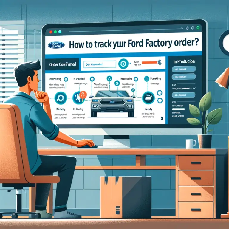 How to Track Your Ford Factory Order? Ford Tracking